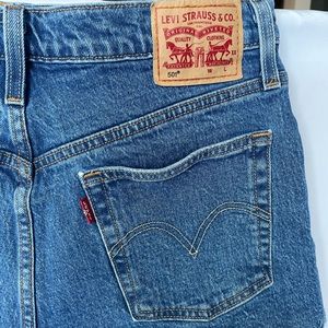Women’s Levi’s 501 denim shorts